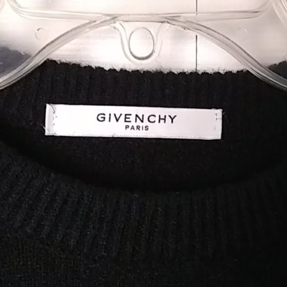 Givenchy Paris Red White Blue Sweater Stars Men's Medium - Picture 3 of 11